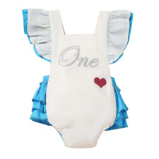 NEW CUTE Baby Toddler Cosplay Alice In Wonderland Romper Outfit ##