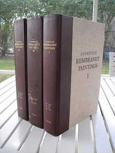 A CORPUS OF REMBRANDT PAINTINGS BY J. BRUYN 1982 3 VOLUME SET - Picture 1 of 1