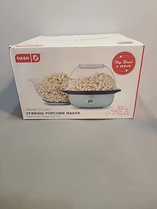 DASH Popcorn Maker -  AQUA Large. 24 cups - Picture 1 of 4