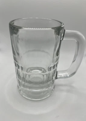LIBBEY номер 5364 12 унций Прозрачная стеклянная питьевая кружка H- 5 1/2 дюйма T-3 1/4 дюйма - Изображение 1 из 4