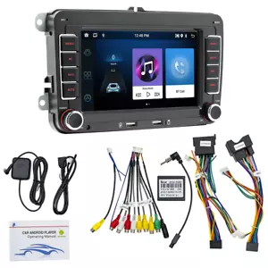 7" Android 12 Apple Carplay Stereo Radio GPS for VW Golf MK5 MK6 Jetta Passat CC - Bild 1 von 23
