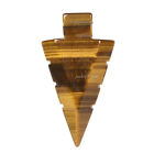Pendentif amulette pierre précieuse 52-54 mm tête de flèche pierre de guérison cristal pierre précieuse