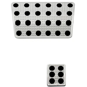 Liquid Solid Billet Track Design Accelerator/Brake and Parking Brake Pedal Pad S - Bild 1 von 1