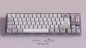 Ikki68 Aurora x Winter Breath | 68% Case | Pink / Purple | Unassembled | NEW - Picture 1 of 10