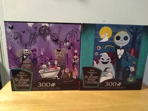 DOS Rompecabezas Disney/Time Burton's Nightmare Before Christmas 300 ¡Nuevo! - Imagen 1 de 1
