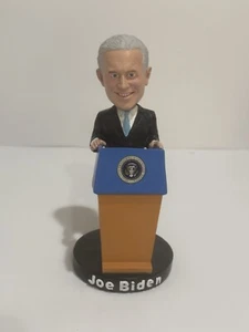Presidential Joe Biden Bobblehead with Podium & Full Color Gift Box Collectible - Picture 1 of 6