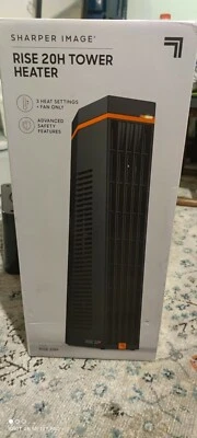 Calentador de torre Sharper Image Rise 20H 1500 vatios Foto 1 de 3