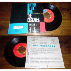 THE CASCADES - Rhythm Of The Rain ORG French EP Soul Pop Warner 63' - Picture 1 of 1