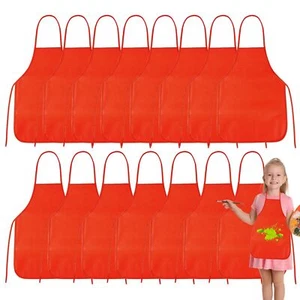 Kids Art Aprons Bulk Art Smock for Kids Painting Smocks Children Fabric Artis... - Picture 1 of 6