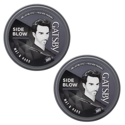 Gatsby Matte Und Harte Haarstyling Wachs für Herren Alle Haare 75gm Jedes Set - Bild 1 von 4