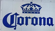 "Corona" bar sign decal sticker 12x7" Removable vinyl wall decor art