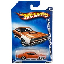 Hot Wheels 2009 69 DODGE CORONET SUPER BEE Muscle Mania 7/10 #83 Orange 5SP's