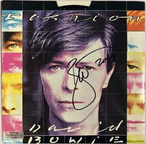 David Robert Jones "David Bowie" Authentic Hand Signed Autograph LP RECORD W/COA - Bild 1 von 8
