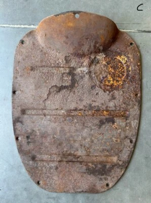 Cubierta de piso de transmisión para camioneta Chevrolet y GMC 1955-59 (3 velocidades o automática) Foto 1 de 2