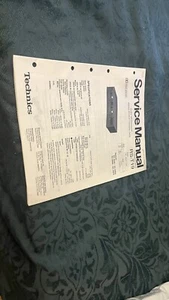 Technics RS-T19 Original Service Manual Cassette Deck - Picture 1 of 1
