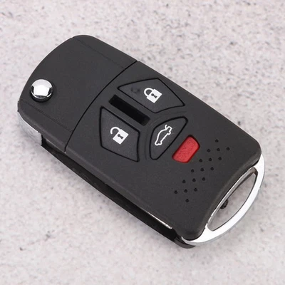 3+1 Button Folding Remote Flip Shell Key Fob Case Cover Fit For SG - Image 1 of 4