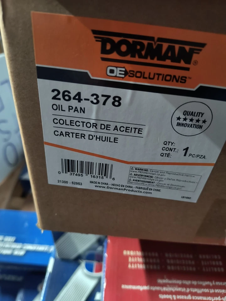 DORMAN 264-378 OIL PAN CHEVROLET BUICK Foto 1 de 1