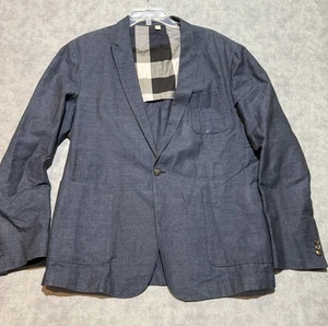 Burberry Flitton Aboyl Linen Blazer Jacket 56EU 46R US Mens Jacket Retail 700$ - Picture 1 of 13