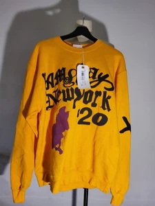 Kaktus Pflanze Flohmarkt Herren orange und gelb Sweatshirt, Champion Authentic - Bild 1 von 9