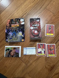 Wwe Wwf 3/19/2001 01 Ticket Stub Raw Is War Albany Ny Sticker Figure Rare Lot  - Picture 1 of 9