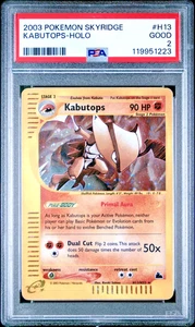 PSA 2 2003 Skyridge Kabutops Holo Foil H13/H32 WOTC E-Reader Series Pokemon - Picture 1 of 2