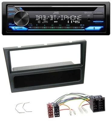 JVC Bluetooth MP3 USB DAB CD Autoradio für Opel Agila Combo Vivaro Corsa C Omega - Bild 1 von 4