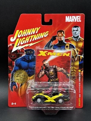 2006 Johnny Lightning Marvel X-Men w Poster CYCLOPS BLACK 1997 DODGE VIPER GTS 1 - Image 1 of 4