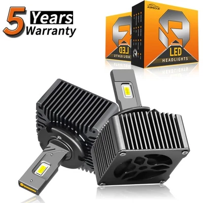 Para Audi A5 Quattro 2018-2024 2x D5S Faro LED HID Reemplazar Bombillas Blanco Frío Foto 1 de 4