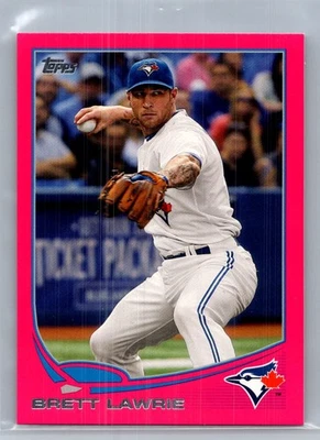 Brett Lawrie 2013 Topps Mini Rosa/25 #13 Foto 1 de 2