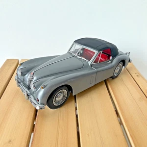Sun star 1/18 Scale 3201 Jaguar XK 140 Drophead Coupe Metallic Grey Collector - Imagen 1 de 11
