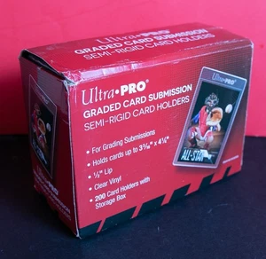 Portatarjetas 200 ULTRA PRO SEMI RÍGIDO CLASIFICADO NUEVAS fundas PSA BGS envío 43000 - Imagen 1 de 15