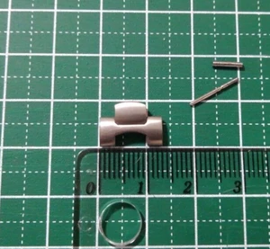 Eslabón OMEGA 13mm para Reloj Seamaster Polaris Titanio Genuino 6155/449 Damas - Imagen 1 de 24