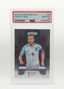 2018 Panini Prizm World Cup Harry Kane #62 England, Graded PSA 10 Gem Mint - Picture 1 of 2