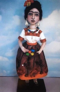 Cloth Folk Art Doll Pattern "Frieda" By Susan Barmore - Picture 1 of 1