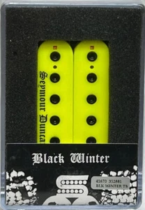 Seymour Duncan geschwärzt schwarz Winter Trembucker Brücke Pickup - NEONGELB - Bild 1 von 2
