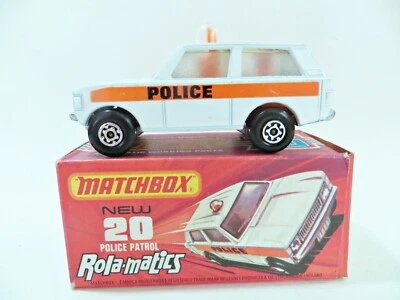 MATCHBOX ROLAMATICS MB20 'POLICE PATROL JAM SANDWICH RANGE ROVER'. 20. MIB/BOXED - Image 1 of 4
