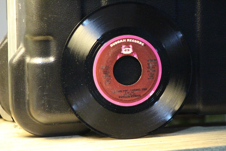 PHYLLIS HYMAN 45 RPM RECORD..CB - Image 1 of 1