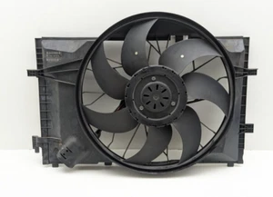 03-07 Mercedes W209 CLK550 CLK350 Engine Radiator Cooling Fan Motor Assembly OEM - Picture 1 of 8