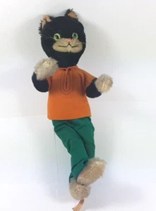 Cat Plush Toy SCHUCO BIGO - BELLO, about 1965 AL381 - Picture 1 of 11