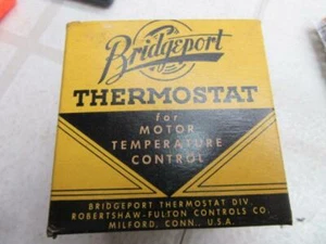 NOS Thermostat Bridgeport # 6 HT for Various Hudson Models 1936-55 - Foto 1 di 6