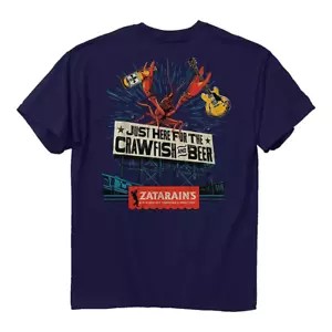 Camiseta Hombre Zatarain's Cangrejo y Cerveza - Imagen 1 de 3