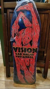 VISION Skateboard Deck LEE RALPH PRO BLUE 2000s reissue unused item from Japan - Picture 1 of 4