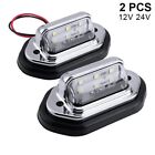 Top Class 12 24V Led License Plate Tag Light Lamp For Trailers And Cars