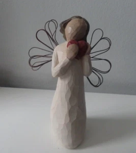 FIGURA DE SAUCE "ÁNGEL DEL CORAZÓN" SUSAN LORDI 2000 - Imagen 1 de 4