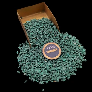 Natural Malachite gemstone crushed Coarse 1-3mm Gemstone For Wood inlay - Picture 1 of 6