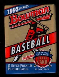 Derek Jeter Hunt 1993 Bowman Baseball Pack - Bild 1 von 1