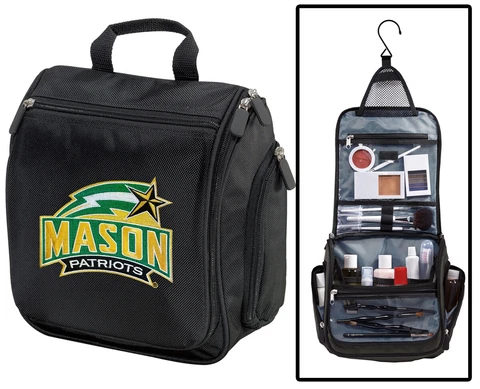 GRADUATION GIFT GMU Toiletry Bag George Mason University Travel Organizer Cover