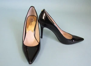 Size: 8 MICHAEL KORS Patent Leather Black Pumps High Heels Women - Foto 1 di 9