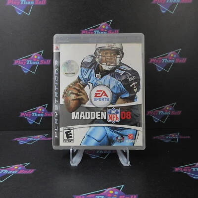 Madden NFL 08 PS3 PlayStation 3 完整 - 1 年保修状况极佳 — 第 1/4 张图片