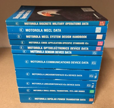 Data Book = Motorola Semiconductor 11 Volume Library Set 1988 ~ 1993 = Lot - Image 1 of 4